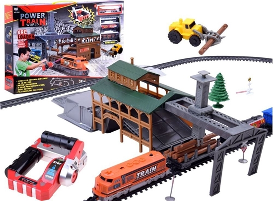 Picture of Jokomisiada Kolejka pocig towarowy z wagonami i stacj (RC0507)