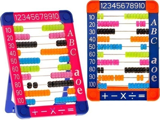 Picture of Jokomisiada Kolorowe Liczydo szkolne plastikowe ZA1358