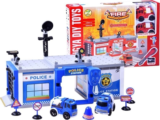 Picture of Jokomisiada Konstrukcyjne klocki STRA POLICJA 59 ele. ZA2443