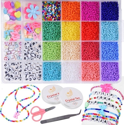 Picture of Jokomisiada Koraliki do bransoletek zestaw koralików ZA4172