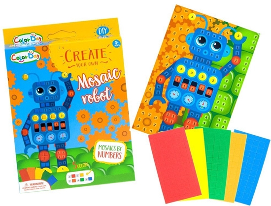 Picture of Jokomisiada Kreatywna MOZAIKA piankowa wyklejanka ZA2054