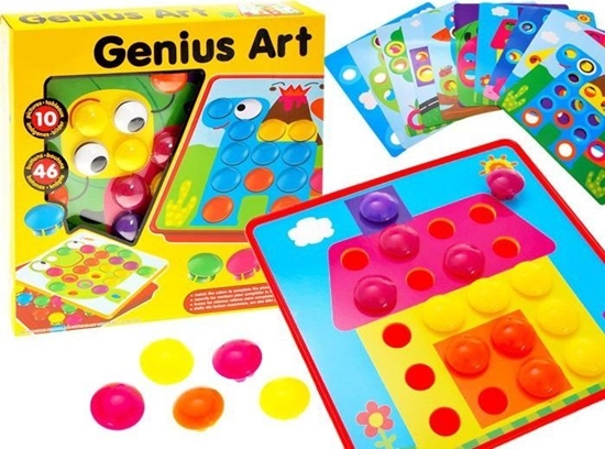 Picture of Jokomisiada Kreatywna mozaika UKADANKA obrazki pinezki ZA1706