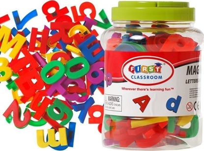 Picture of Jokomisiada LITERKI CYFERKI MAGNETYCZNE ALFABET 80elem. TA0033