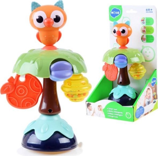 Picture of Jokomisiada Magiczna grzechotka na przyssawce SOWA ZA3085