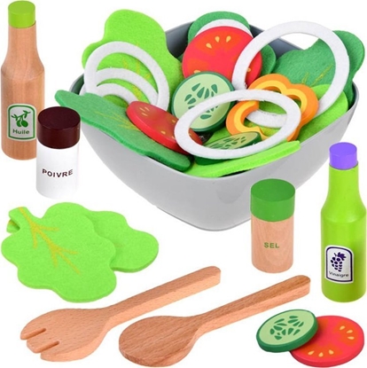 Picture of Jokomisiada Miska saaty drewniane warzywa saatka ZA4194