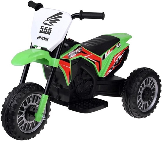 Picture of Jokomisiada Motor trójkoowy na akumulator elektryczny dla dziecka + muzyka PA0334