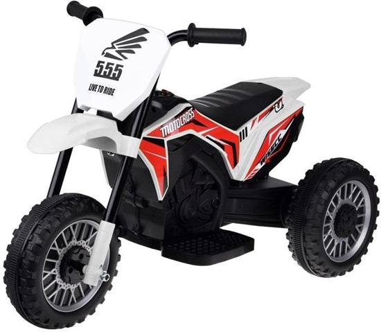 Picture of Jokomisiada Motor trójkoowy na akumulator elektryczny dla dziecka + muzyka PA0334