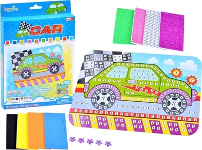 Picture of Jokomisiada Mozaika wyklejanka Auto naklejki ZA3275