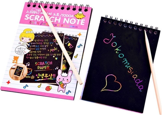 Picture of Jokomisiada Notes Tczowa zdrapywanka z rysikiem ZA3913