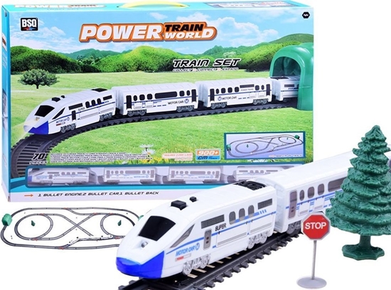 Picture of Jokomisiada Pociag pasaerski wagony kolejka 9m trasa (RC0467)