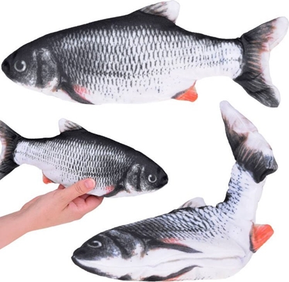 Picture of Jokomisiada Ryba maskotka zabawka porusza ogonem USB ZA5353