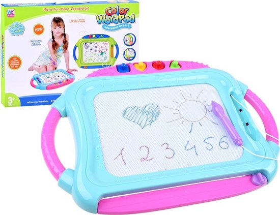 Picture of Jokomisiada Tablica kolorowy znikopis + piecztki TA0089