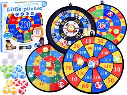 Picture of Jokomisiada Tarcza komplet 4 szt gra piki na rzepy GR0514