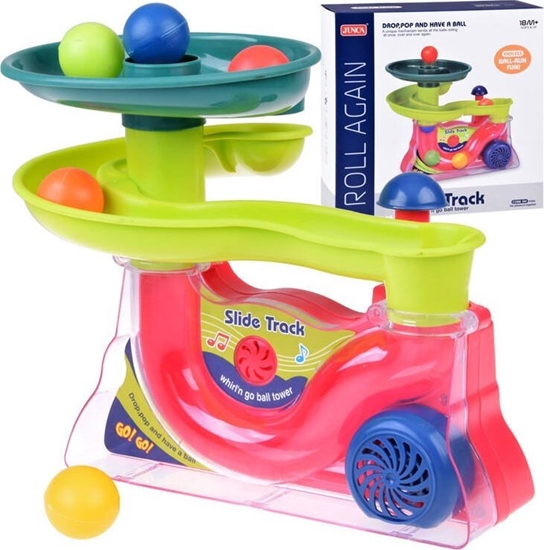 Picture of Jokomisiada Tor dla kulek z muzyk i ruchomymi pieczkami ZA5028