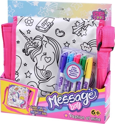 Изображение Jokomisiada Torebka do malowania + pisaki jednoroec ZA4463