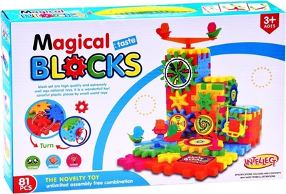 Picture of Jokomisiada Wafle klocki dla maych budowniczych 81 ele ZA2951