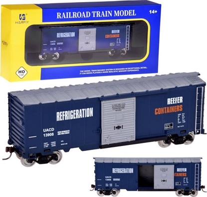 Picture of Jokomisiada Wagon towarowy do kolejki model przesuwane drzwi H0 1:87 RC0645