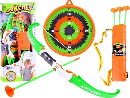 Изображение Jokomisiada Zestaw dla ucznika UK tarcza strzay SP0643