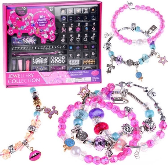 Picture of Jokomisiada Zestaw koralików zawieszki charmsy bransoletki koraliki ZA4644