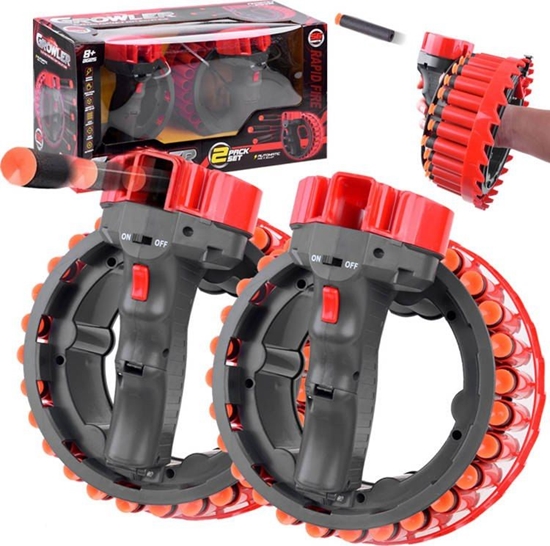 Picture of Jokomisiada Zestaw Pistolet GROWLER naboje piankowe ZA3778