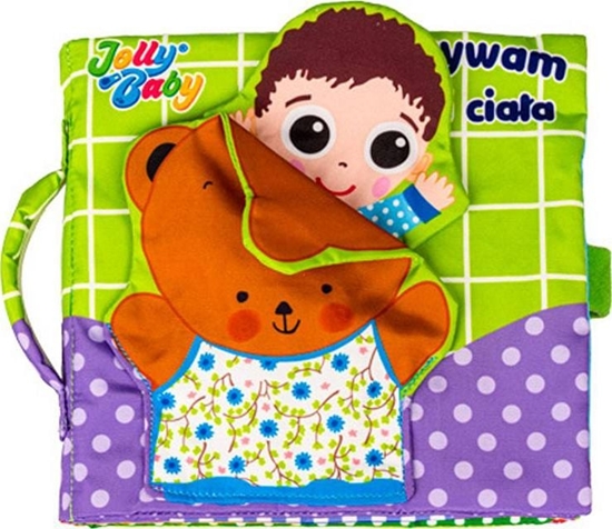 Picture of Jolly Baby Ksieczka Odkrywam czci ciaa 6m+ Jollybaby