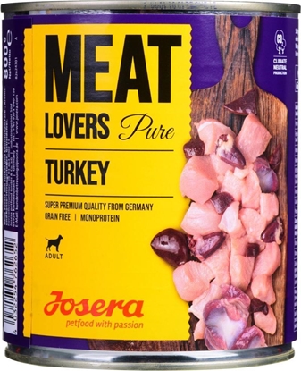 Изображение Josera Meatlovers Pure Indyk karma mokra dla psów 800g