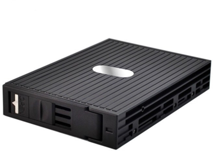 Picture of JOUJYE ST-1111SS SATA mobile rack 8.9cm 3.5Zoll schwarz fuer 6.4cm 2.5Zoll HDD SATA SAS