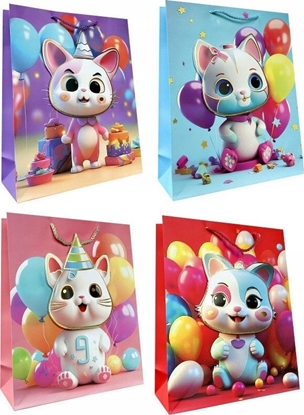 Attēls no JU-PITER Torebka ozdobna prezentowa 18x23x10cm 2981C cena za 1szt