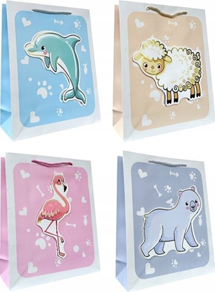 Attēls no JU-PITER Torebka ozdobna prezentowa 18x23x10cm 3103C cena za 1szt