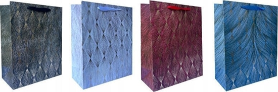 Picture of JU-PITER Torebka ozdobna prezentowa 18x23x10cm JP BL2316C mix