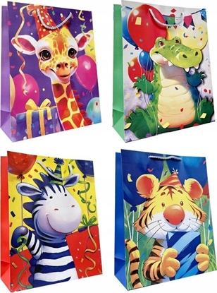 Attēls no JU-PITER Torebka ozdobna prezentowa 18x23x10cm K30C cena za 1szt