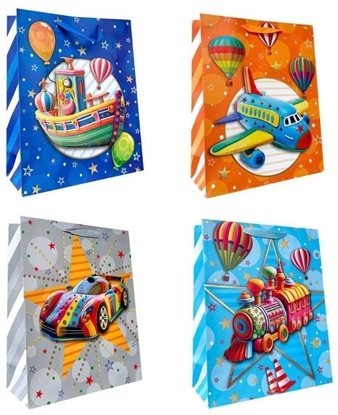 Attēls no JU-PITER Torebka ozdobna prezentowa 26x32x10,5cm 9057B cena za 1szt