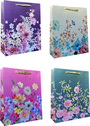 Picture of JU-PITER Torebka ozdobna prezentowa 4wz 17,7x23,5x8cm 529C mix