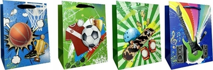 Picture of JU-PITER Torebka ozdobna prezentowa 4wz 18x23x10cm JP 1035C mix cena za 1 szt