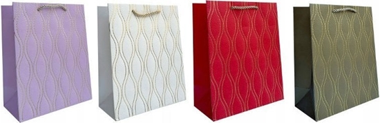 Picture of JU-PITER Torebka ozdobna prezentowa 4wz 18x23x10cm JP-RC 360C mix