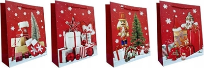 Picture of JU-PITER Torebka ozdobna prezentowa 4wz 31x41,5x12cm JP 954A mix cena za 1 szt