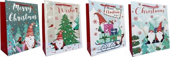 Picture of JU-PITER Torebka ozdobna prezentowa JP2017B 26x32x12cm mix cena za 1 szt