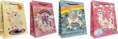 Picture of JU-PITER Torebka ozdobna prezentowa JP3073C 18x23x10cm mix cena za 1 szt