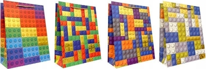 Picture of JU-PITER Torebka ozdobna prezentowa JP3090C 18x23x10cm mix cena za 1 szt