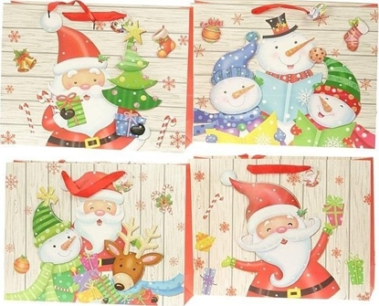 Picture of JU-PITER Torebka ozdobna prezentowa witeczna SD20 2535A 30x42x20cm p12 mix cena za 1 szt