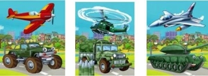 Picture of JU-PITER Torebka prezentowa chopica (pojazdy) 5236B SD20 26x32x20cm szerokie dno p12 cena za 1 sztuk