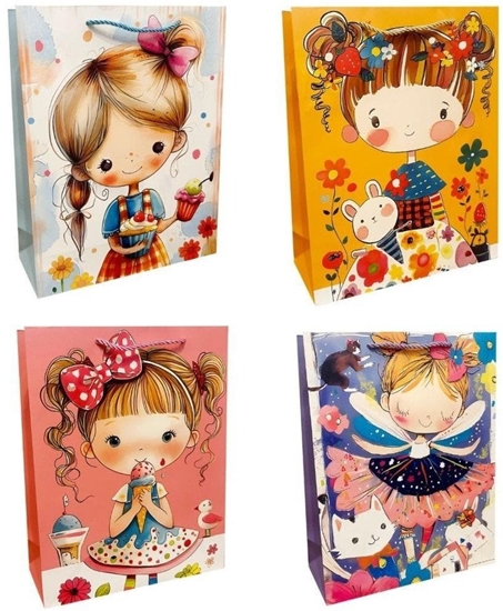 Picture of Jupiter Torebka prezentowa dziecica M Dziewczynka mix