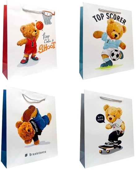 Изображение Jupiter Torebka prezentowa dziecica S Mi sportowiec mix