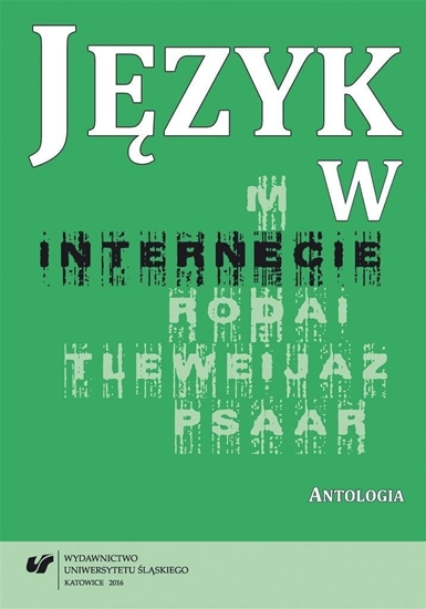 Изображение Jzyk w internecie. Antologia