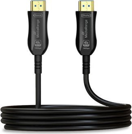 Picture of Mediarange HDMI High Speed Ethernet Kabel AOC 18Gibt/s 10m