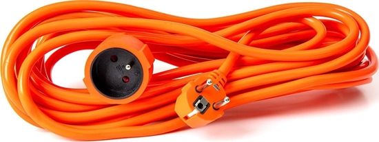 Изображение Kabel przeduacz 230V 10m 16A pomaraczowy PLATINET (46088)
