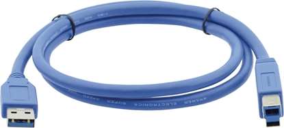 Picture of Kabel USB Kramer USB-A - 1.83 m Niebieski (JAB-3720402)
