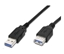 Изображение Kabel USB PremiumCord USB-A - USB-A 0.5 m Czarny (ku3paa05bk)