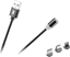 Picture of Kabel USB Rebel Comp USB-A - USB-C 1 m Czarny (RB-6004-100-B)