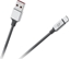 Picture of Kabel USB Rebel Comp USB-A - USB-C 2 m Czarno-srebrny (RB-6011-200-B)